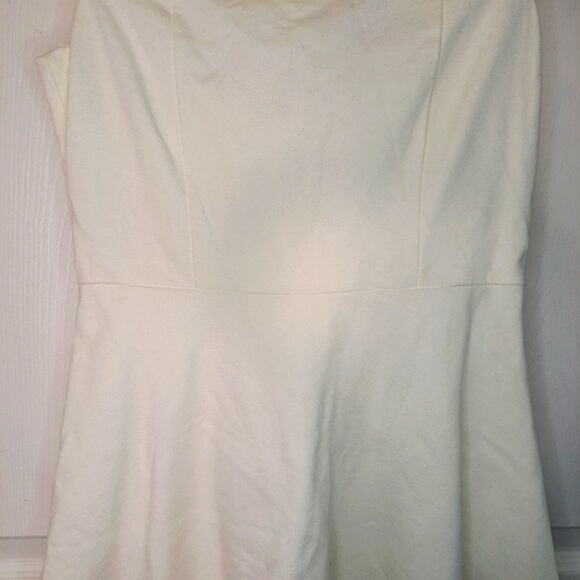 Lulu's Season of Fun White Off-Shoulder Skater Dress Size Medium - Picture 5 of 8